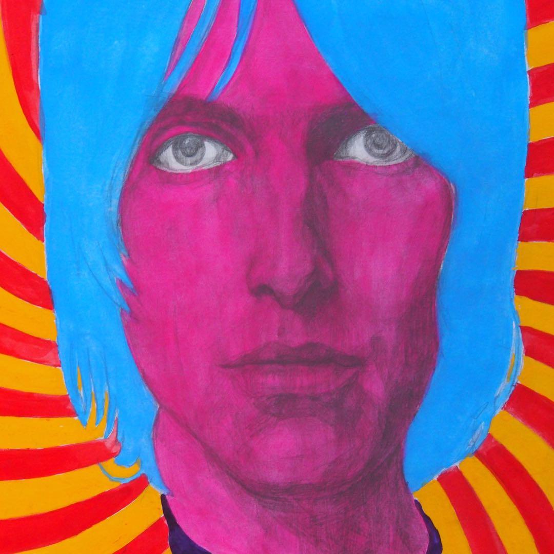 アクリル画 作品 リアム・ギャラガー Liam Gallagher OASIS