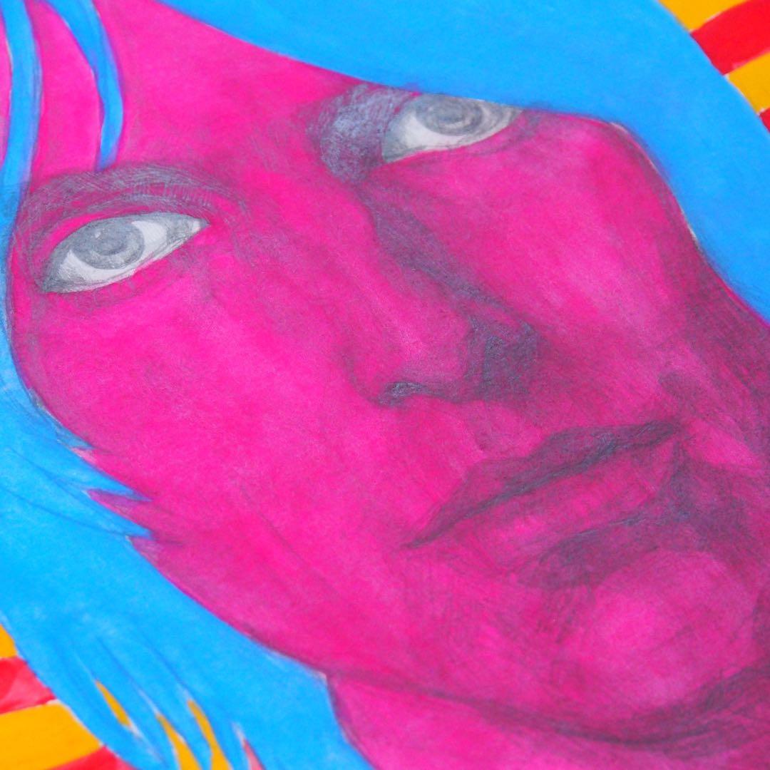 アクリル画 作品 リアム・ギャラガー Liam Gallagher OASIS