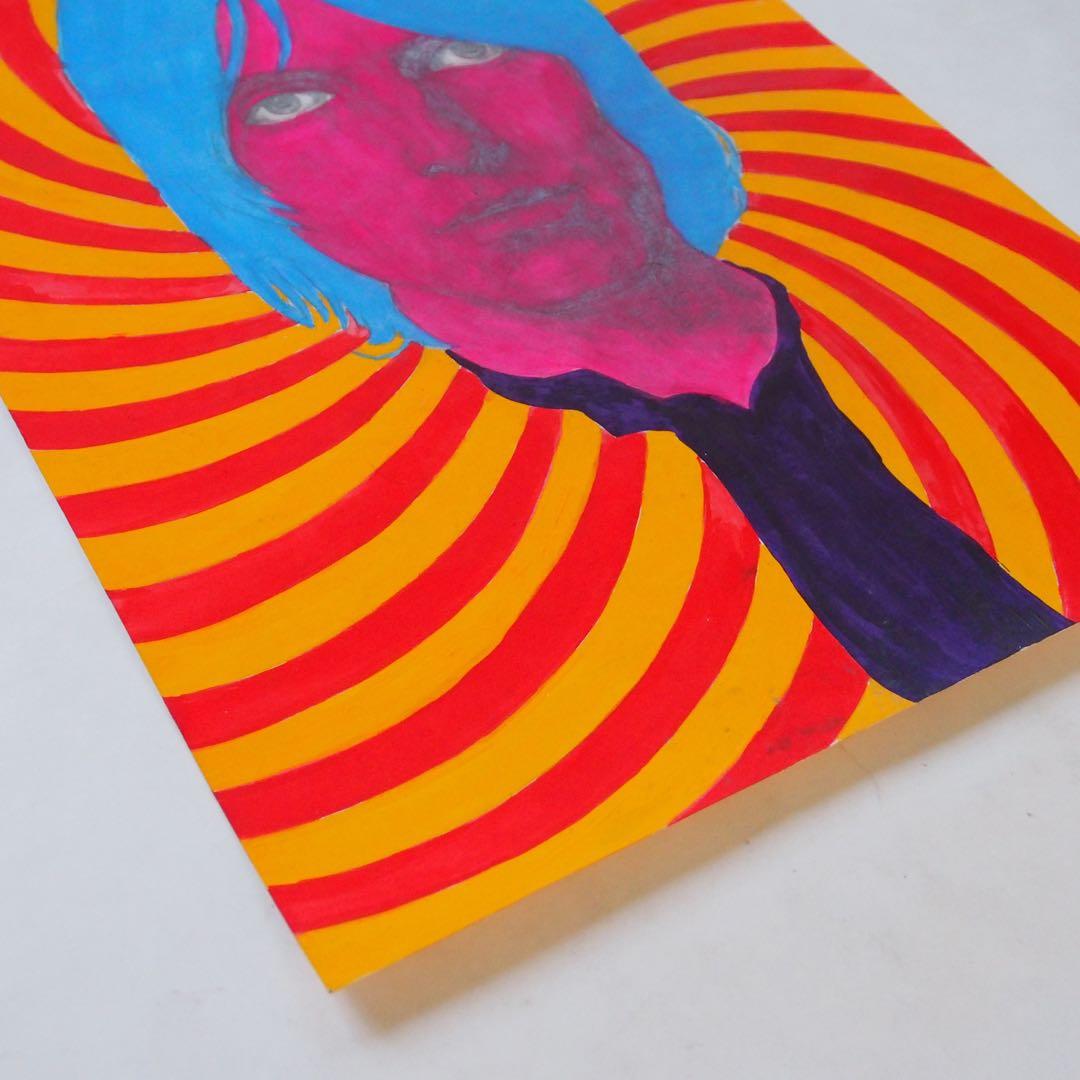 アクリル画 作品 リアム・ギャラガー Liam Gallagher OASIS