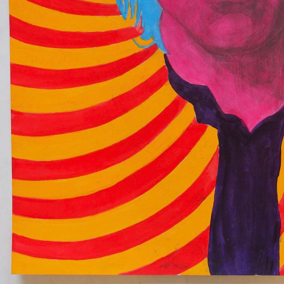 アクリル画 作品 リアム・ギャラガー Liam Gallagher OASIS