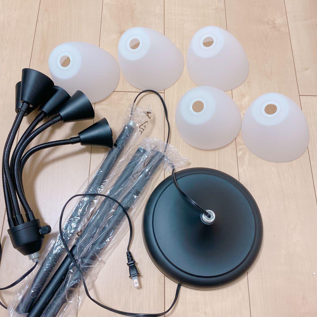 Lightaccents フロアランプ アクリルシェード付　ホワイト