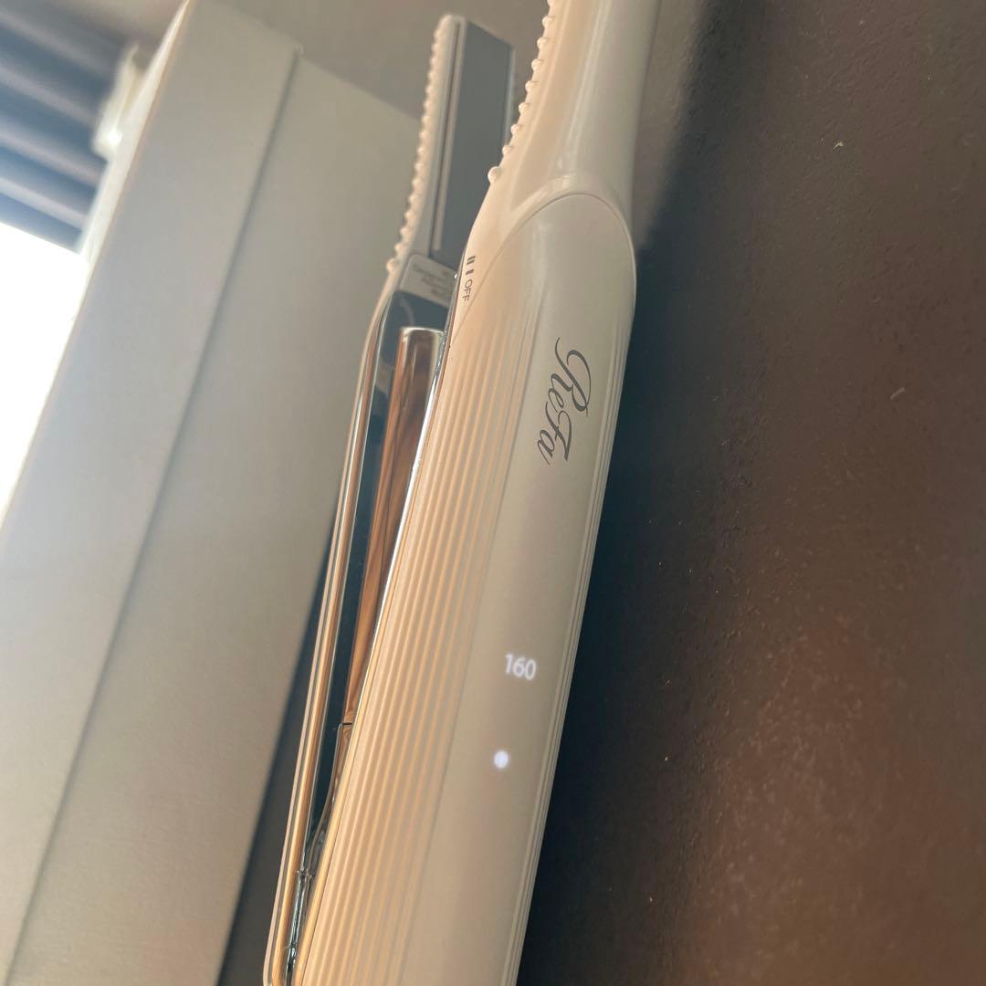 ReFa　フィンガーアイロンホワイト　コードレスミニヘアアイロン