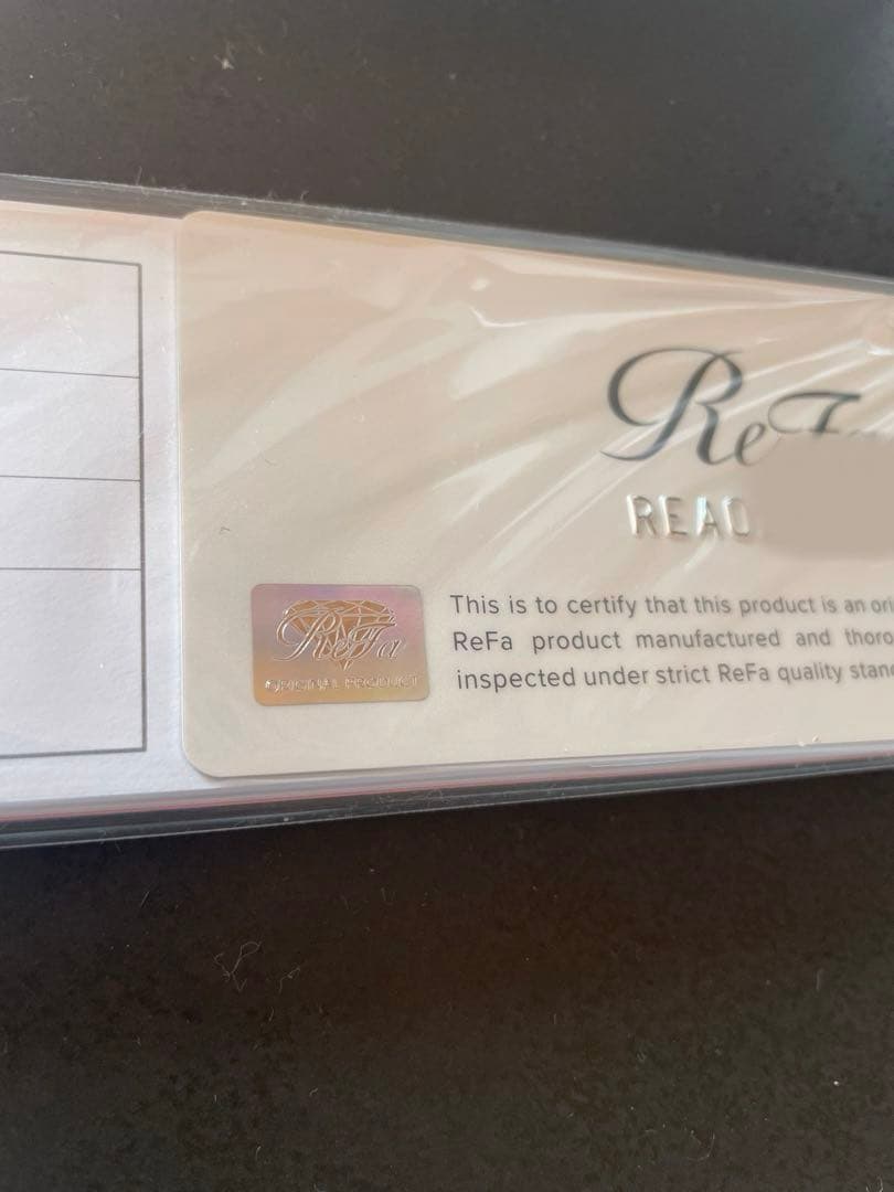 ReFa　フィンガーアイロンホワイト　コードレスミニヘアアイロン