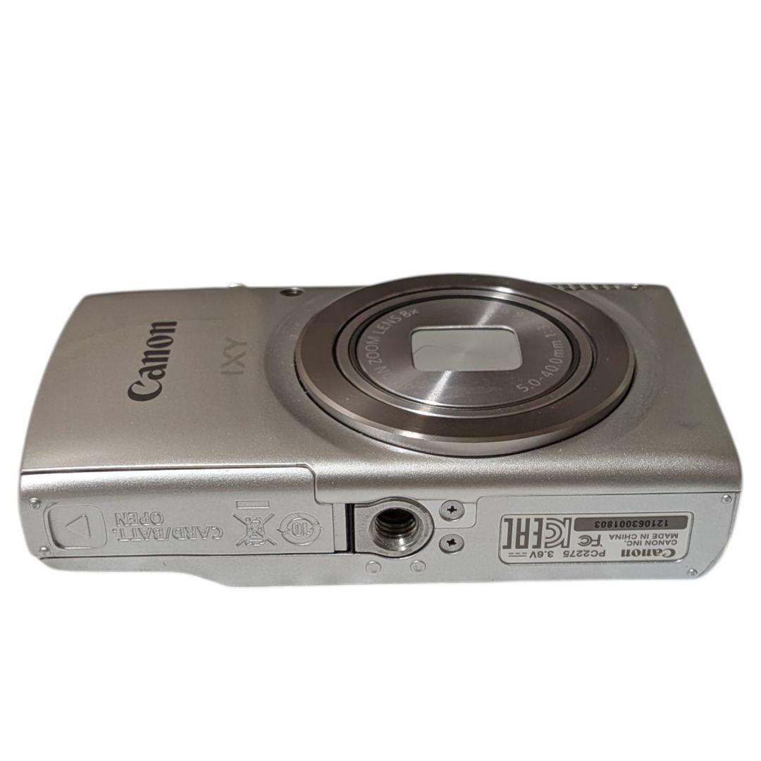 【極美品】Canon キャノン IXY180 イクシー デジタルカメラ シルバー