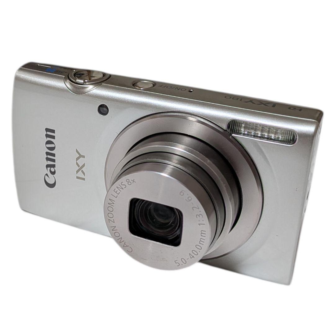 【極美品】Canon キャノン IXY180 イクシー デジタルカメラ シルバー