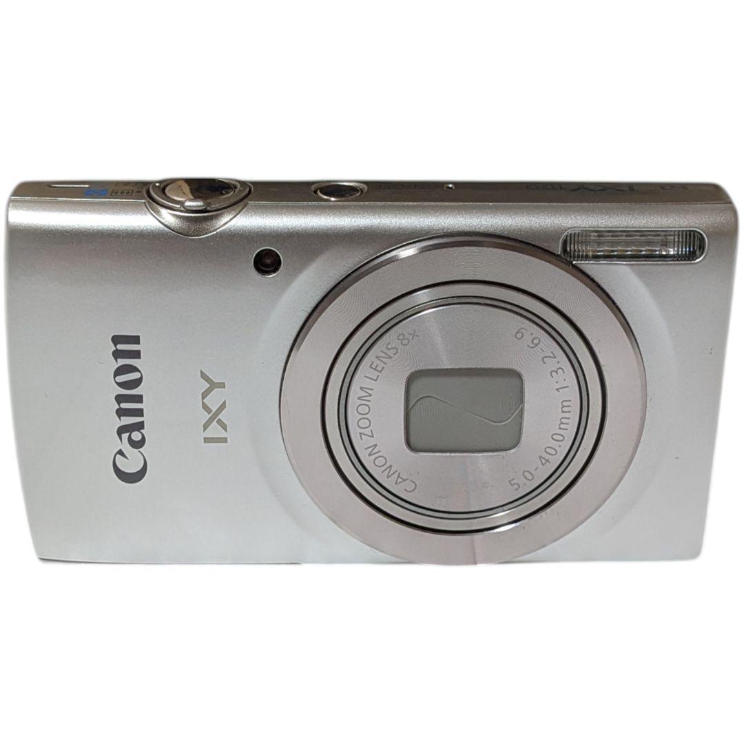 【極美品】Canon キャノン IXY180 イクシー デジタルカメラ シルバー