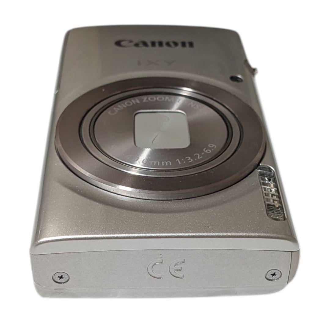 【極美品】Canon キャノン IXY180 イクシー デジタルカメラ シルバー