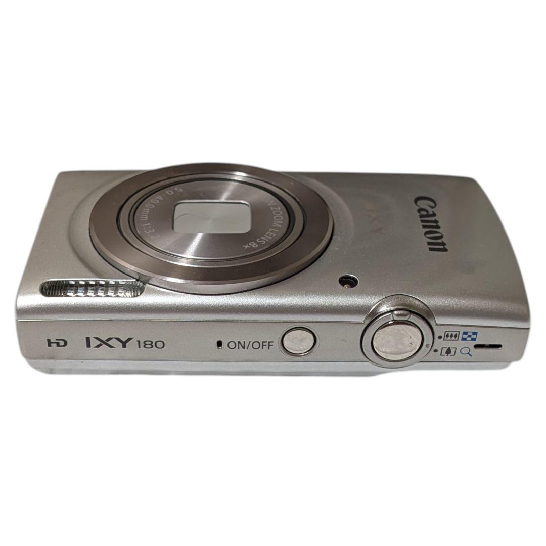 【極美品】Canon キャノン IXY180 イクシー デジタルカメラ シルバー