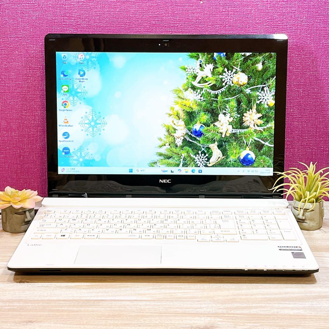 Windows11✨すぐ使えるノートパソコン✨カメラ✨ブルーレイ✨SSHD大容量