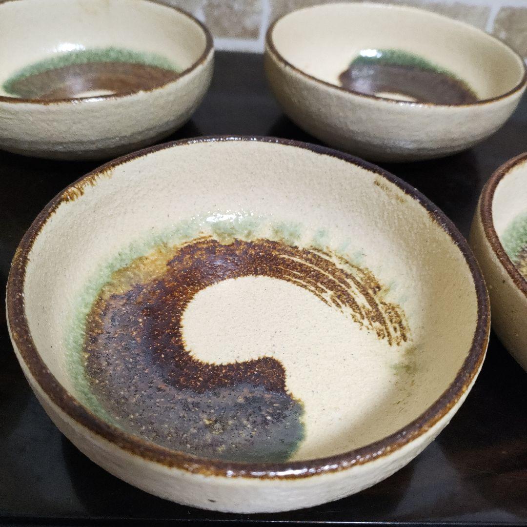 【未使用品】萬古焼 利行 超耐熱手造り土鍋＆とんすい5個セット