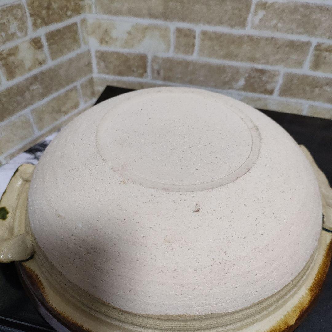 【未使用品】萬古焼 利行 超耐熱手造り土鍋＆とんすい5個セット