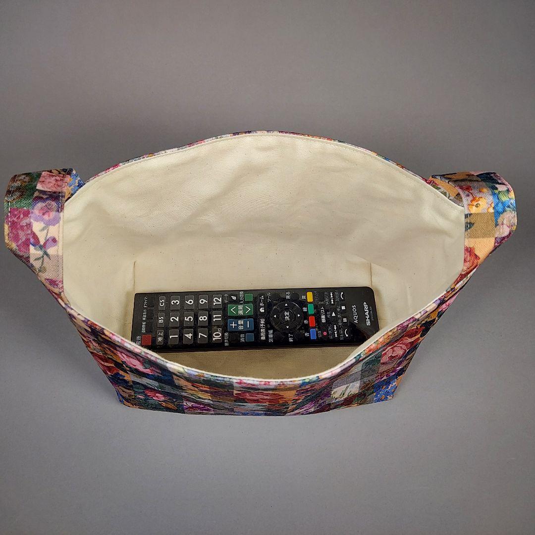 布バスケット大(LIBERTY＊アーカイブギンガム マルチカラー)