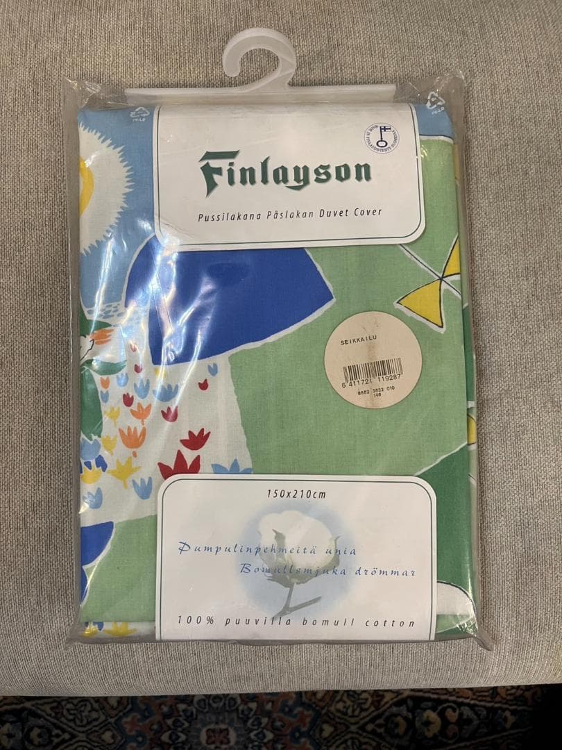 ☆Finlayson 　ムーミン　掛け布団カバー　コットン100％