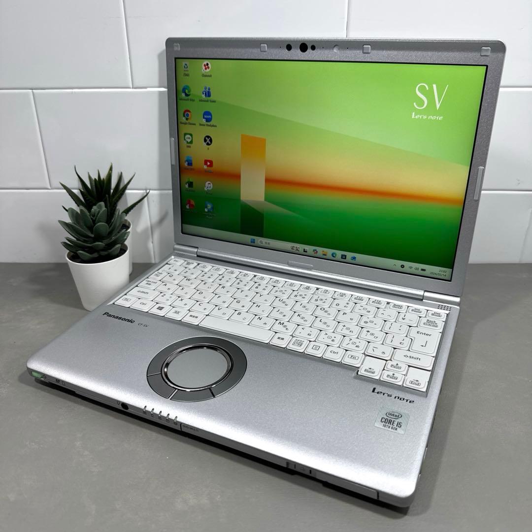 【高性能】レッツノートCFSV9☘️10世代corei5☘NVMe512GB☘️