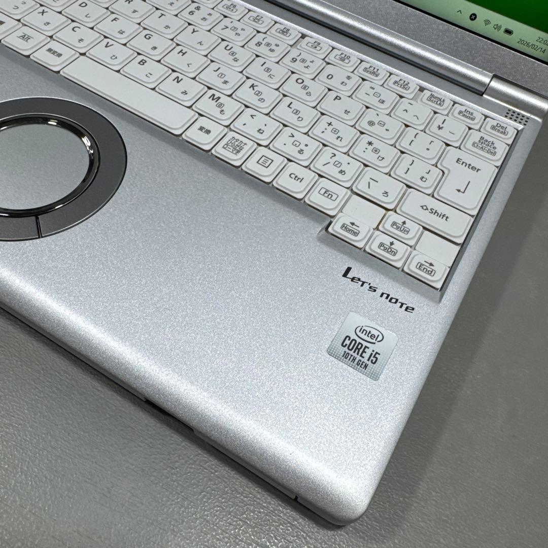 【高性能】レッツノートCFSV9☘️10世代corei5☘NVMe512GB☘️