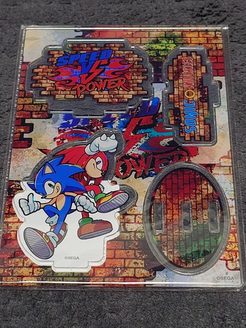 ソニック ポップアップショップ アクリルジオラマ（ソニック＆ナックルズ）