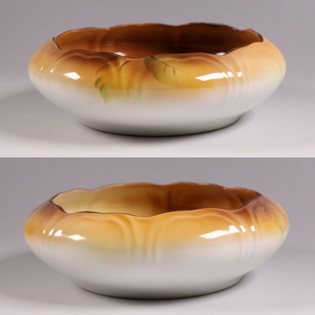 【CM291】オールドノリタケ 鉢 皿 19cm 1918年 ナッツ 陶磁器