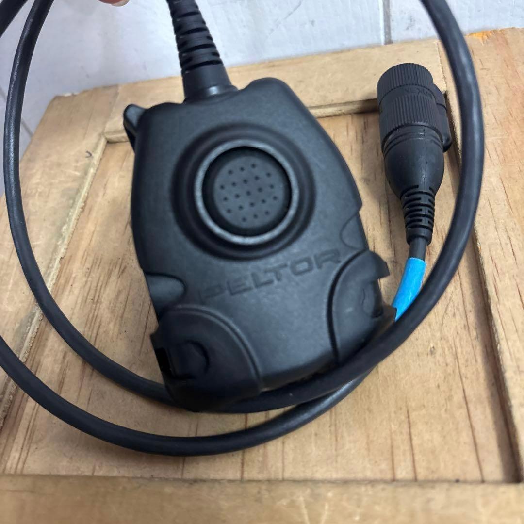 美品　米軍 実物　PELTOR PTT スイッチ アダプター ペルター　送料無料