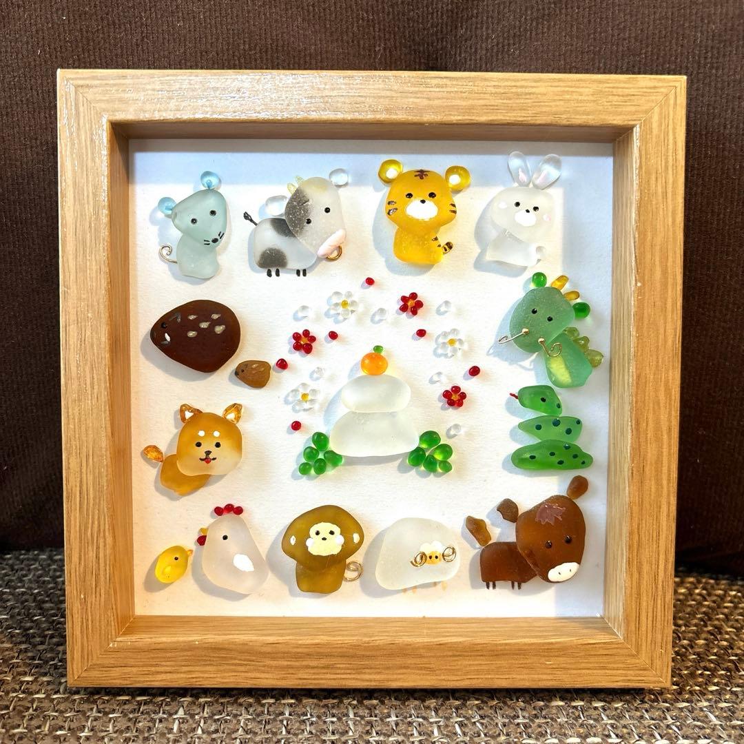 SORA　十二支と鏡餅　惑星Ⅳ 2点