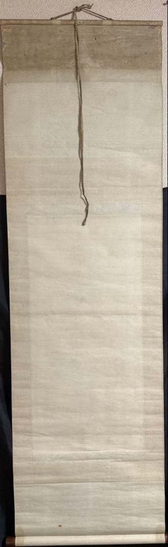 伝統的な日本の掛軸 男女の衣装