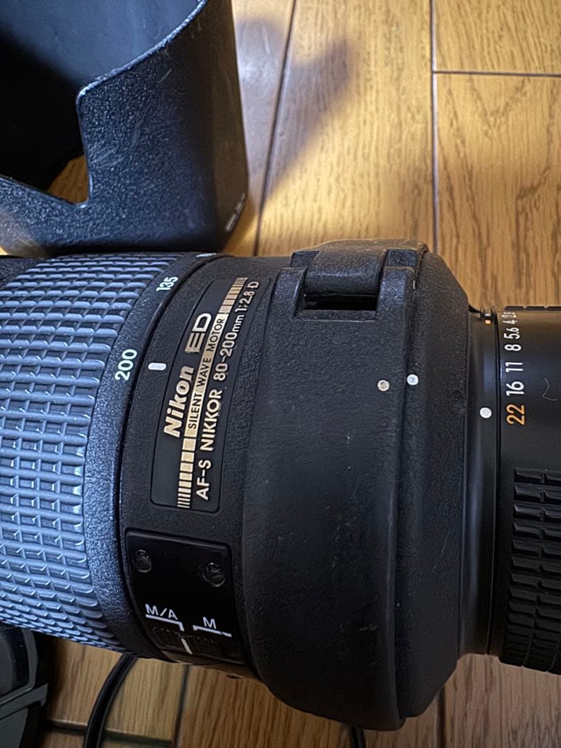 AF鳴きなし AF-S Nikkor 80-200mm f2.8D フィルター付