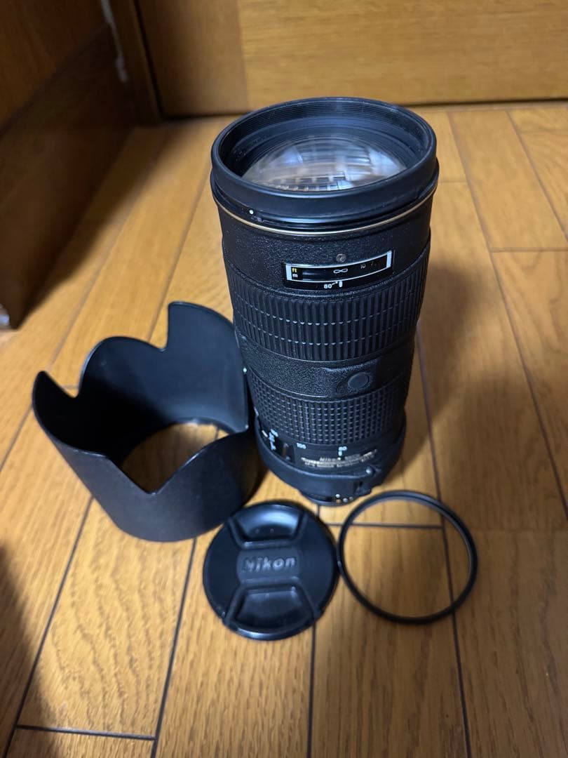 AF鳴きなし AF-S Nikkor 80-200mm f2.8D フィルター付