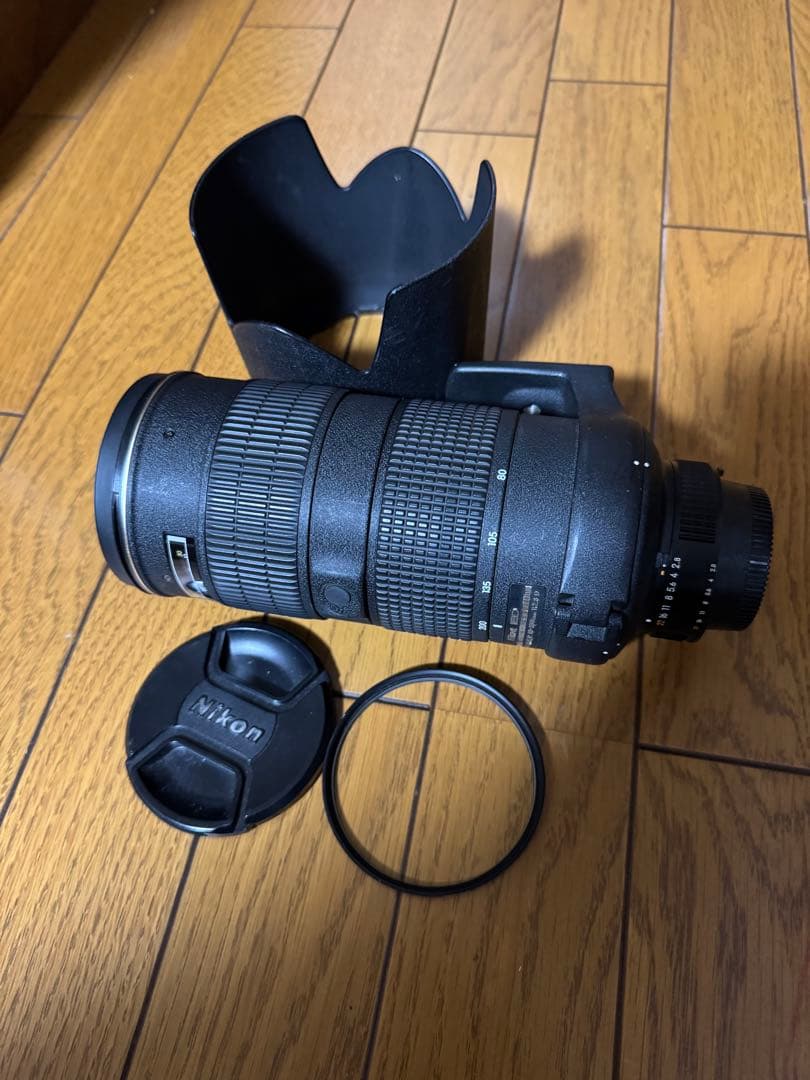 AF鳴きなし AF-S Nikkor 80-200mm f2.8D フィルター付