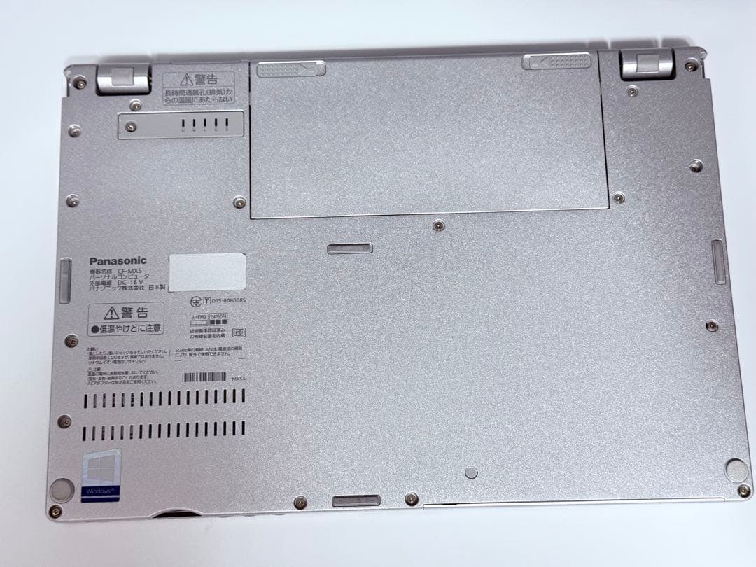 Let’s note CF-MX5 RAM8GB SSD1TB