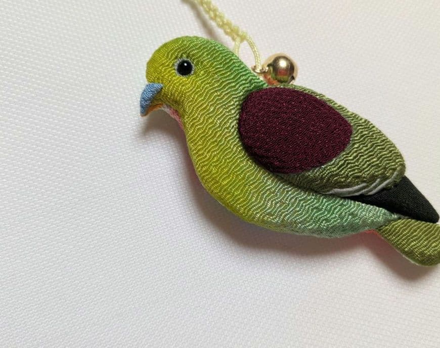 ベニバト　ジュズカケバト　アオバト　ギンバト