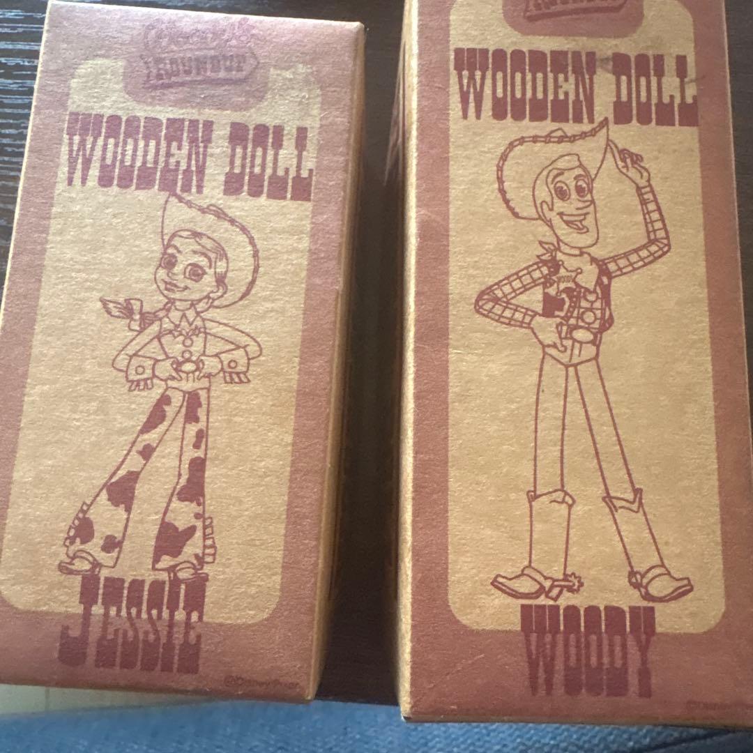 トイストーリー　木製フィギュア　ヤングエポック社製
