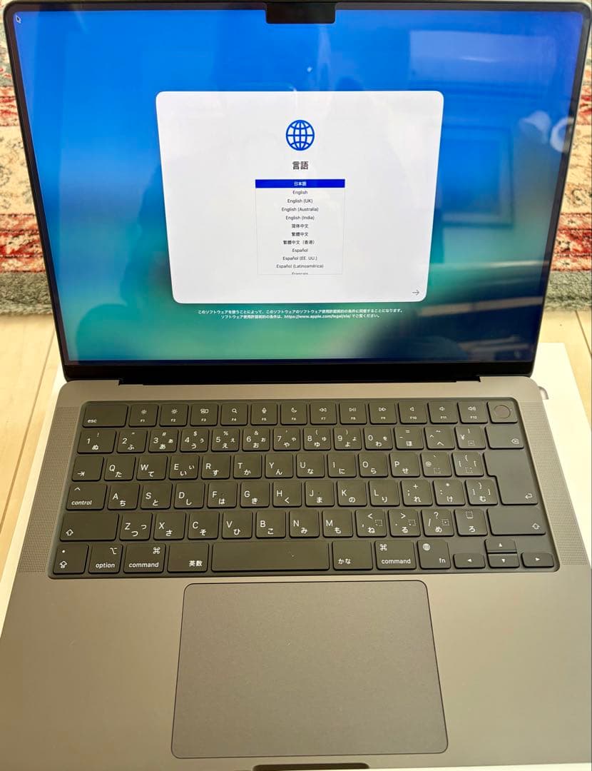MacBook Pro 14インチ M3 18GB 513GB スペースブラック