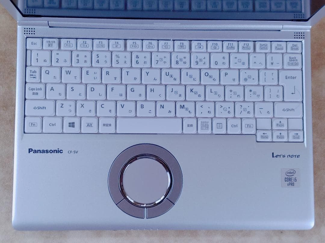 【ジャンク】Let’s note CF-SV9 通電不可
