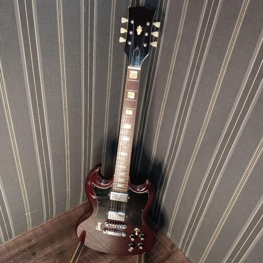 希少 ヴィンテージ ワインレッド 　THOMSON トムソン SG エレキギター