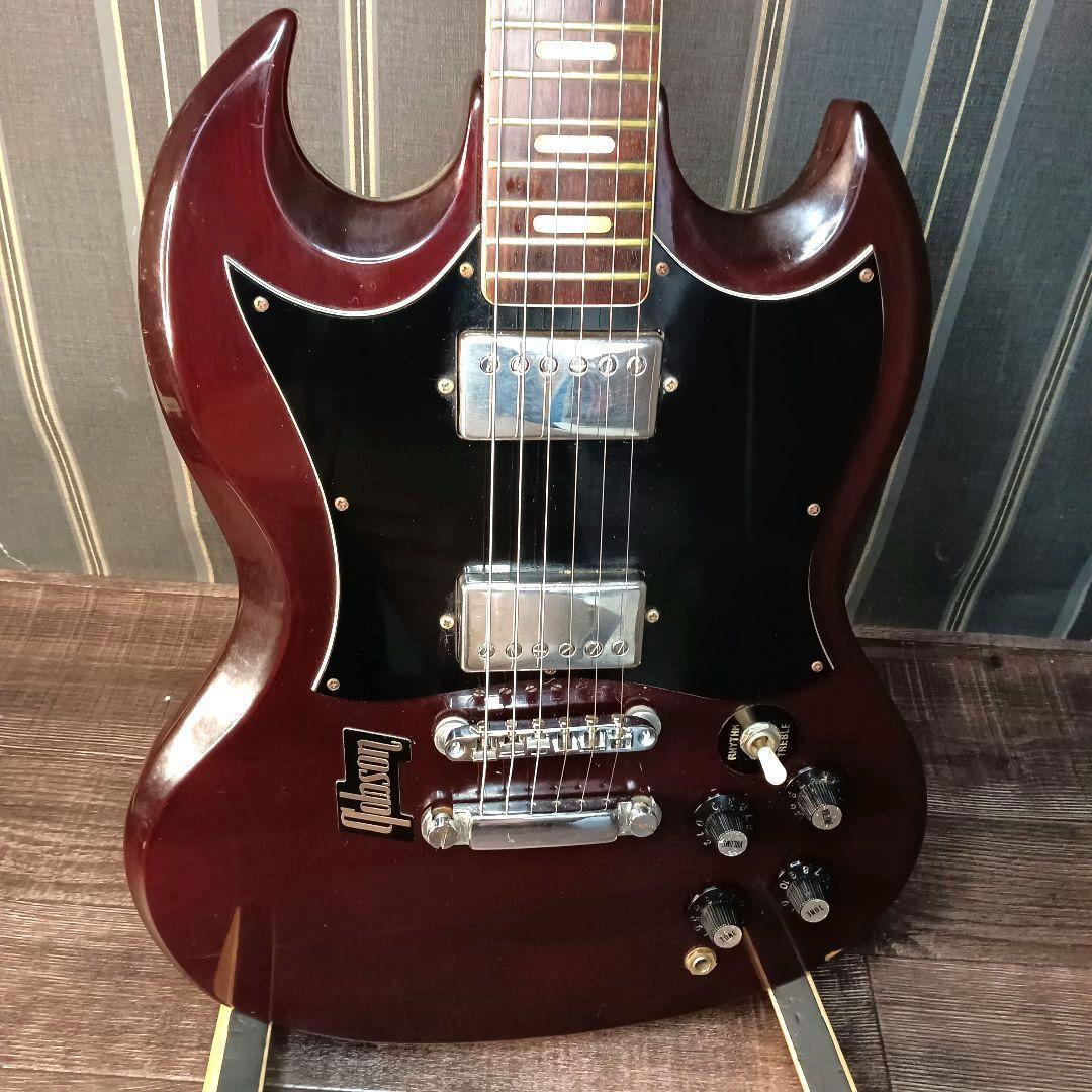 希少 ヴィンテージ ワインレッド 　THOMSON トムソン SG エレキギター