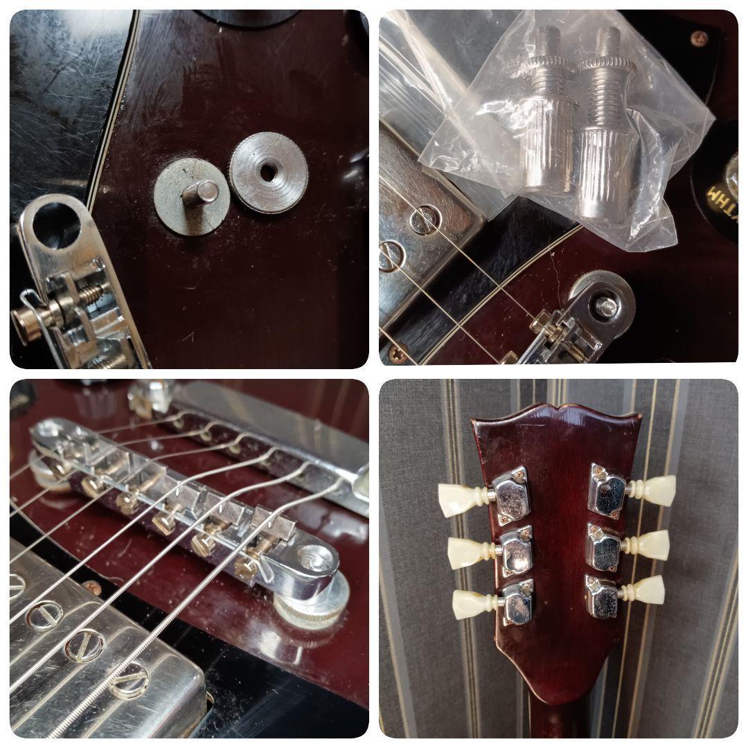 希少 ヴィンテージ ワインレッド 　THOMSON トムソン SG エレキギター