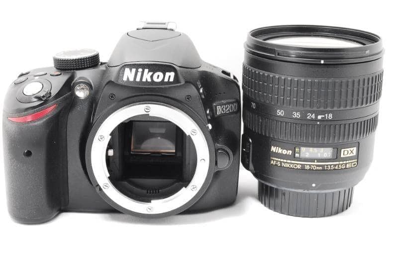 Nikon D3200 ガイド機能 一眼レフカメラ スマホ転送 シングルレンズ