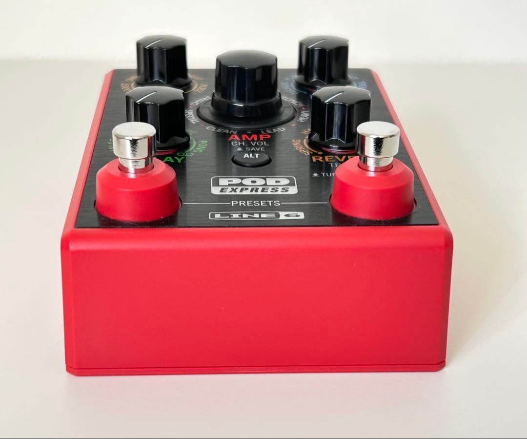 ほぼ未使用品　LINE 6 POD EXPRESS ギター　マルチエフェクター