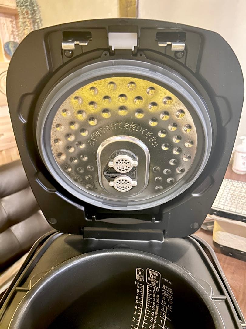 アイリスオーヤマ 銘柄炊き 圧力IHジャー炊飯器 10合 KRC-PA10-B