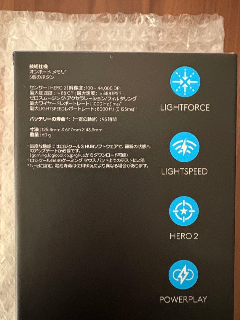 新品　Logicool ロジクール　PRO X SUPERLIGHT 2 DEX