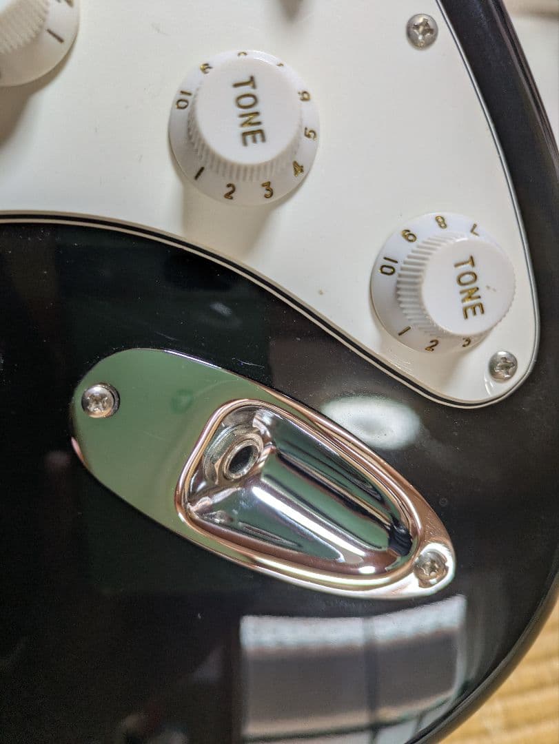 BUSKER'S　バスカーズ　 エレキギター ブラック ストラトタイプ