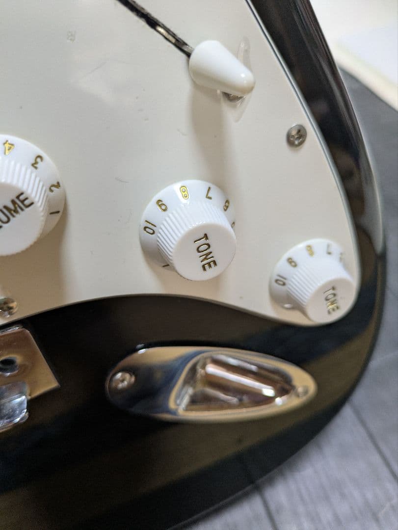 BUSKER'S　バスカーズ　 エレキギター ブラック ストラトタイプ