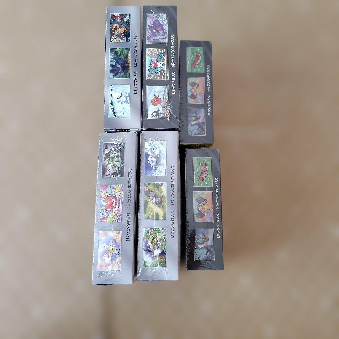 s*i様 ポケモンカード 6BOX まとめ売り