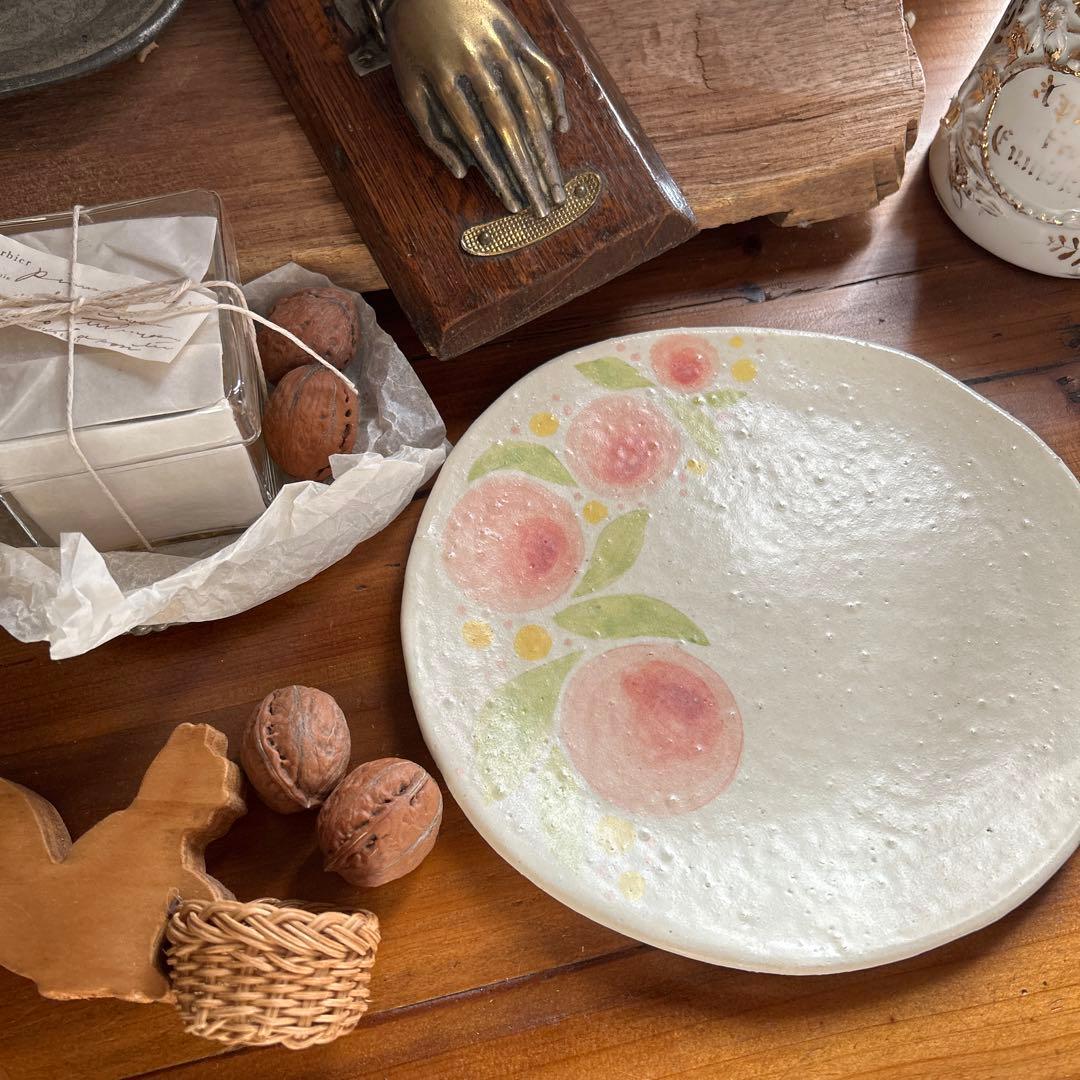 MIRADA ボタニカル お花 プレート ハンドメイド