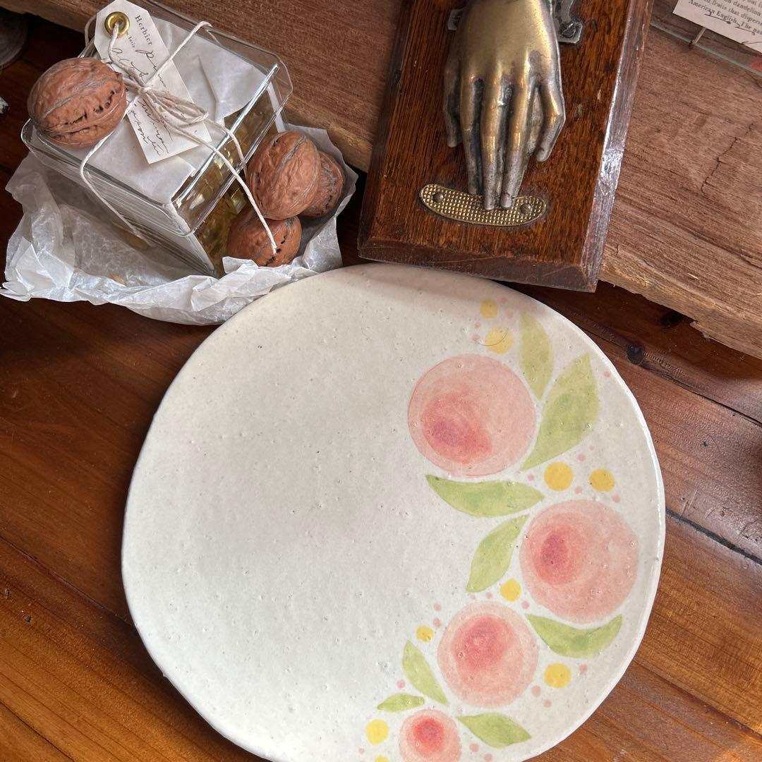 MIRADA ボタニカル お花 プレート ハンドメイド