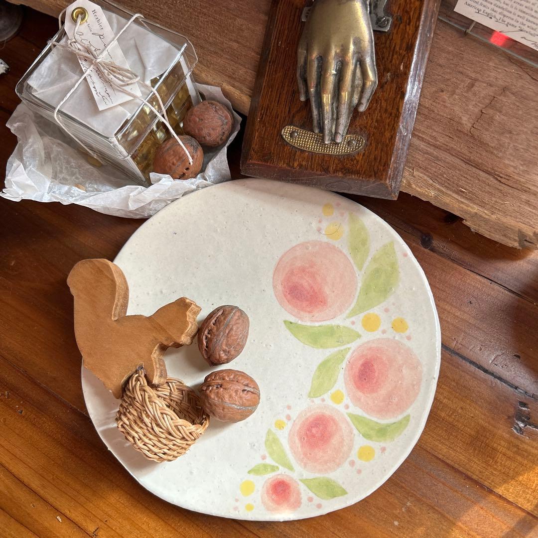 MIRADA ボタニカル お花 プレート ハンドメイド