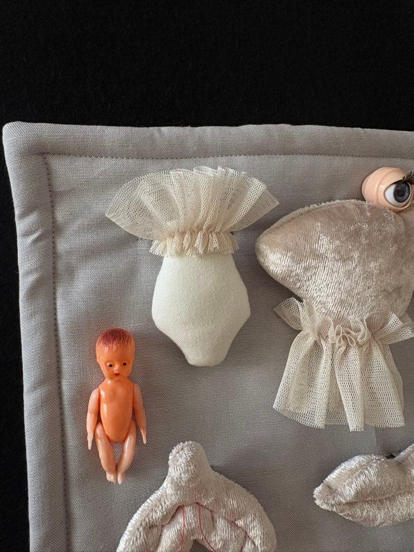 ファブリックアート　アッシュペーフランス　あちゃちゅむ　個性派　お好きな方に