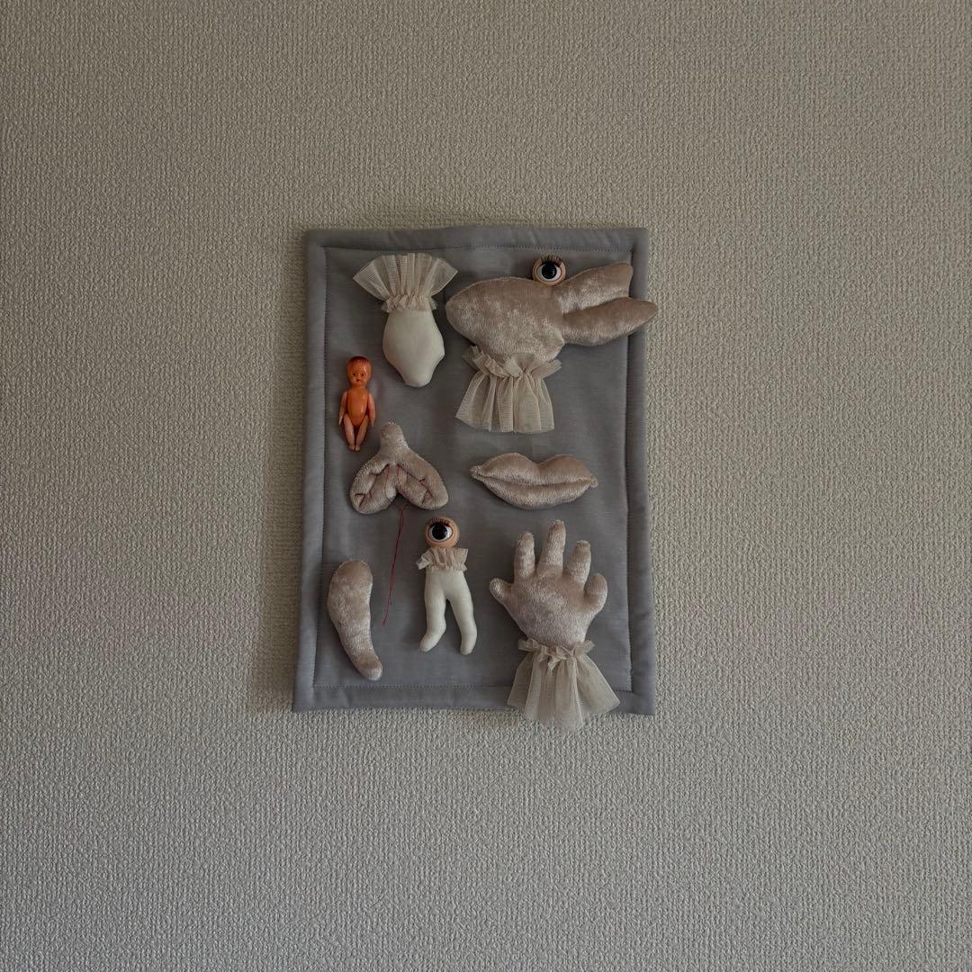 ファブリックアート　アッシュペーフランス　あちゃちゅむ　個性派　お好きな方に