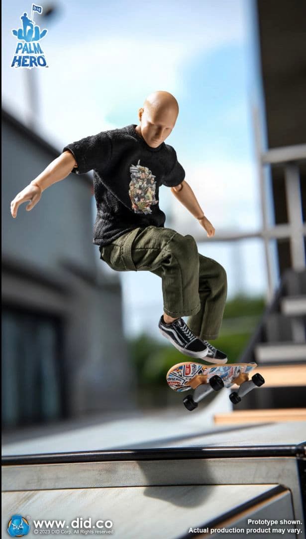 DID TOYS Palm Heroスケートボードの選手　スケートボーダー