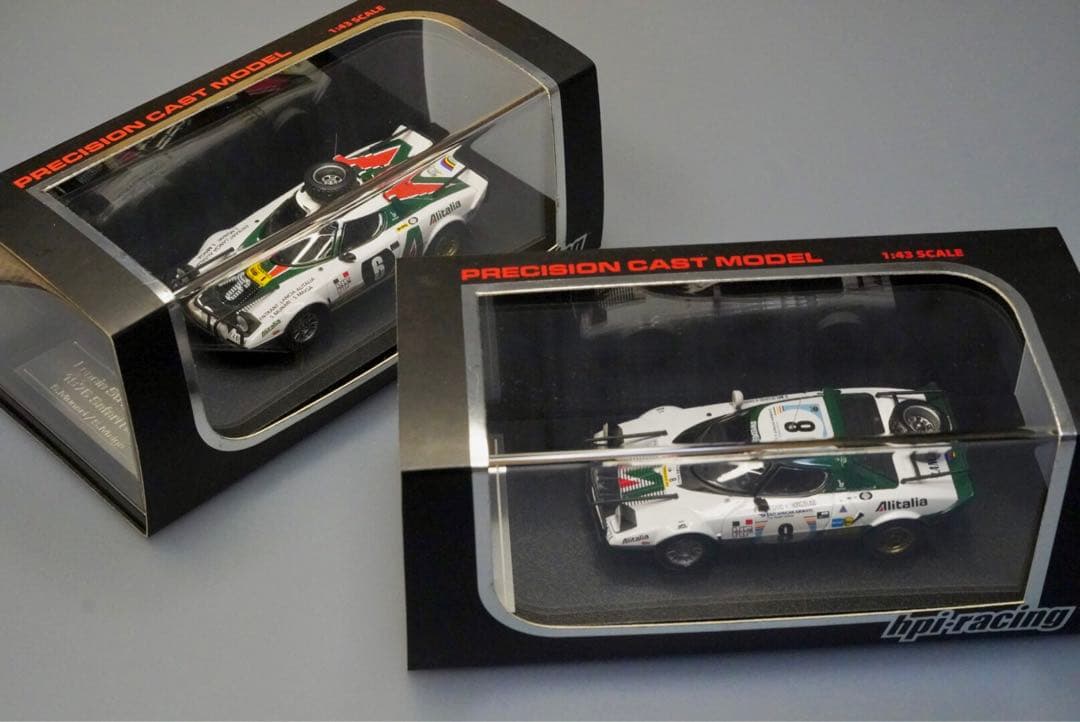 HPI1/43 ランチアストラトス サファリ仕様 1975&1976 2台セット