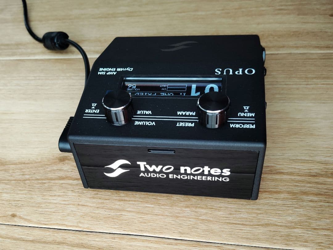 TWO NOTES OPUS キャビネット・シミュレーター